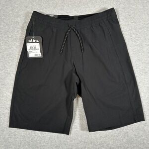 Kuhl Freeflex Shorts Men's Small Black 10" Inseam Lightweight‎ Hike Training NEW